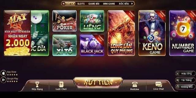 Tìm hiểu chi tiết về cổng game May club chuyên nghiệp nhất 6 Các khuyến mãi khủng của cổng game